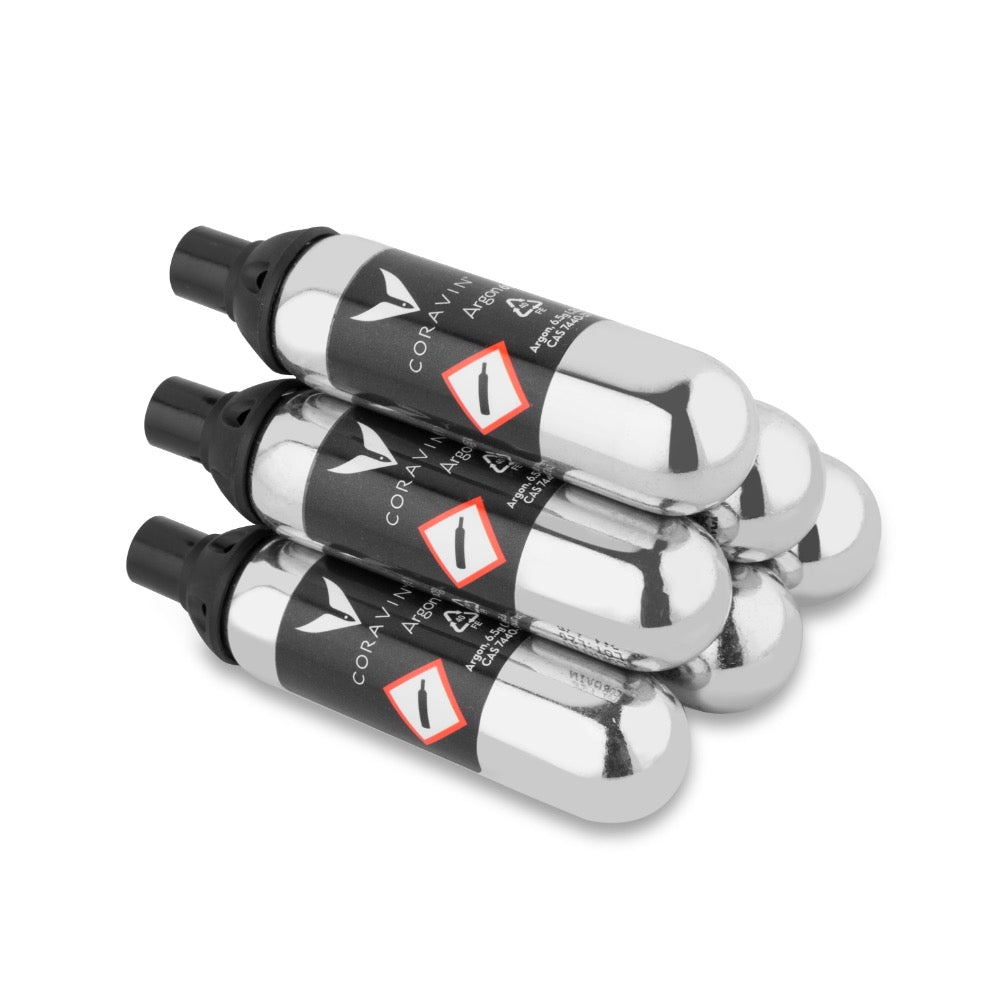Coravin Pure Argon Capsules (6.5g) 6 pack