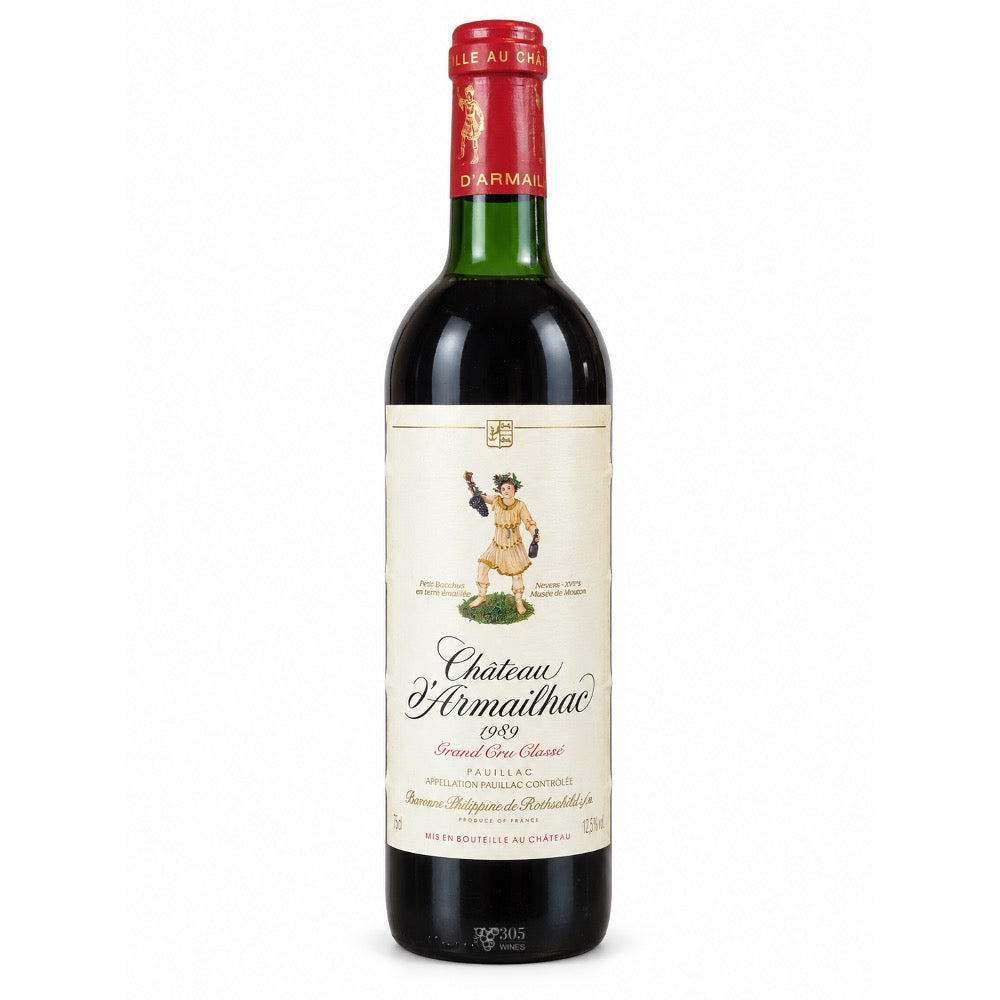 Chateau d'Armailhac Pauillac 1989