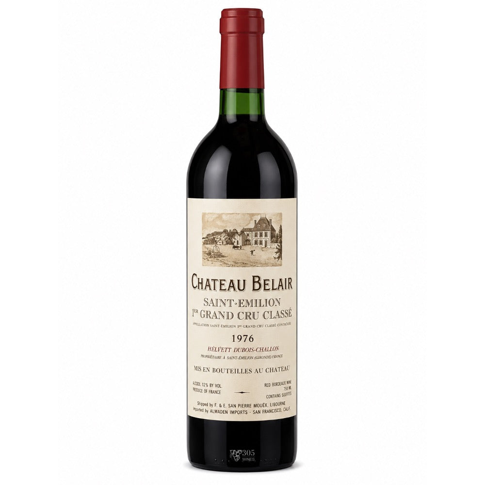Chateau Belair Saint-Emilion 1er Grand Cru Classe 1976