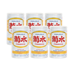 Kikusui Funaguchi Nama Genshu Sake can - pack of 6