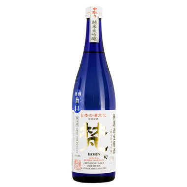 Born Muroka Nama Genshu Junmai Daiginjo Sake