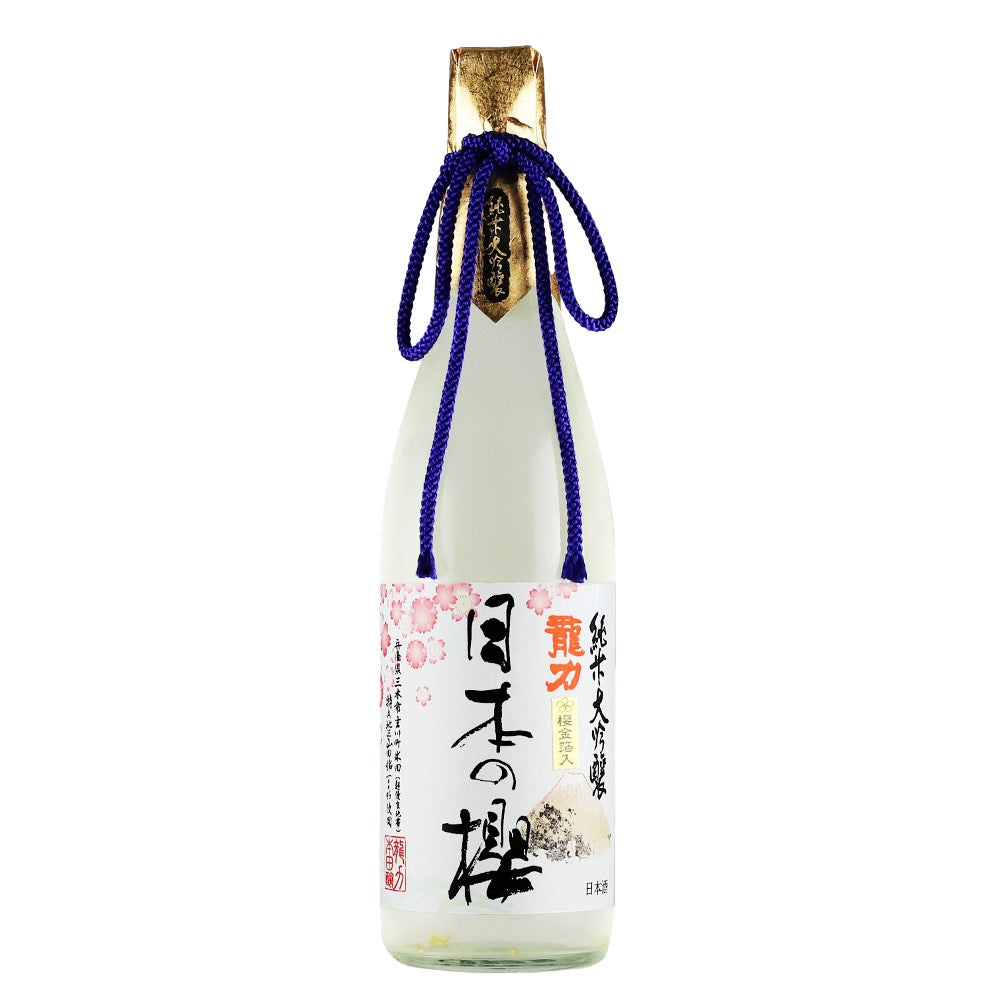 Tatsuriki Nihon No Sakura Gold FlowerJunmai Daiginjo