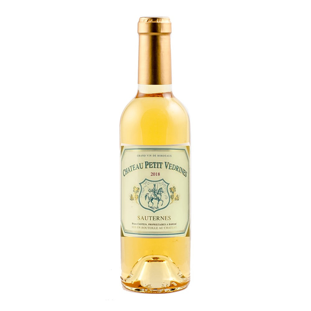 Chateau Petit Vedrines Sauternes 2018 half bottle