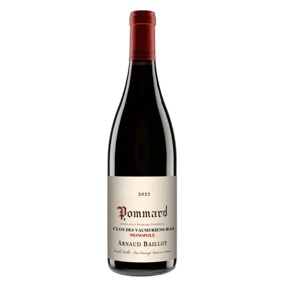 Arnaud Baillot Pommard Clos des Vaumuriens-Bas Monopole 2023
